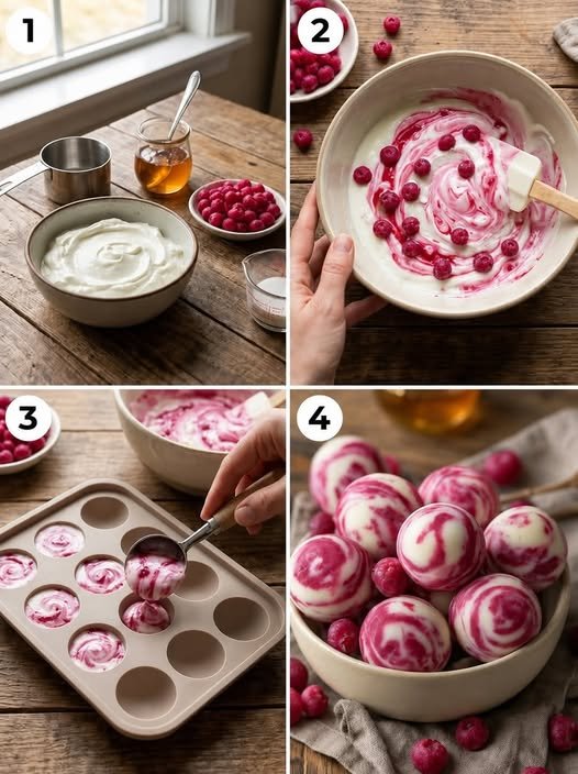 Blueberry Yogurt Clusters