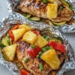 Teriyaki Pineapple Chicken Foil Packets