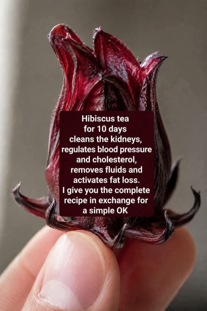 Spiced Hibiscus Tea with Bay Leaves and Cinnamon